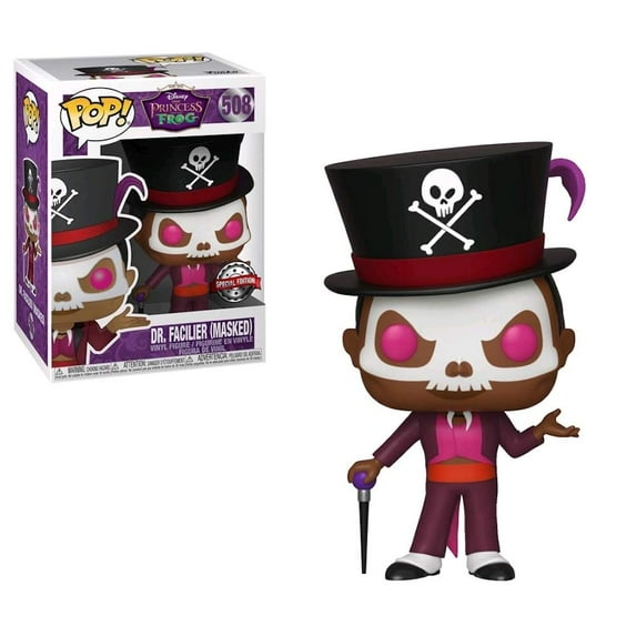 POP! Disney - Dr. Facilier Masked #508 Exclusive (boxlunch Sticker)