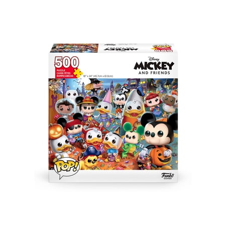 Funko Pop! Puzzle Disney Spooky Mickey Mouse Halloween New Sealed