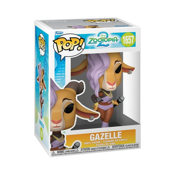 Funko POP Disney: Zootopia 2 - Gazelle, Collectible Vinyl Figure