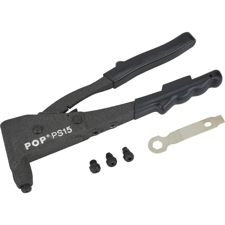 Pop PS25 PopSet Heavy-Duty Lazy Tong Rivet Tool; 1/8 to 1/4 inch Rivets (1 PK)