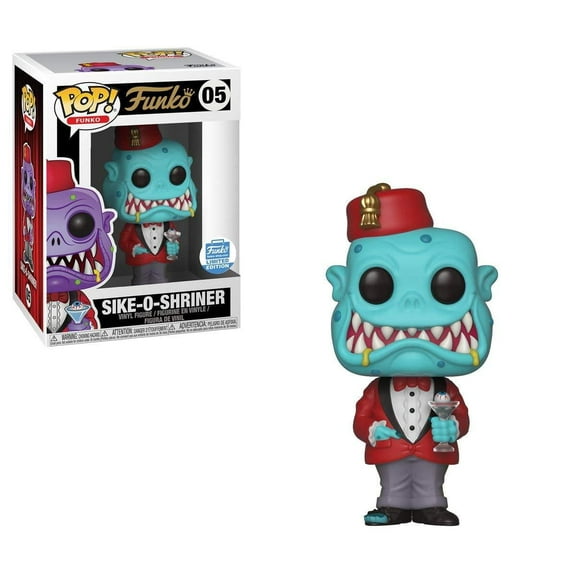 Funko Pop! Fantastik Plastik Sike-o-Shriner #05 Teal Limited Edition Vinyl Figure