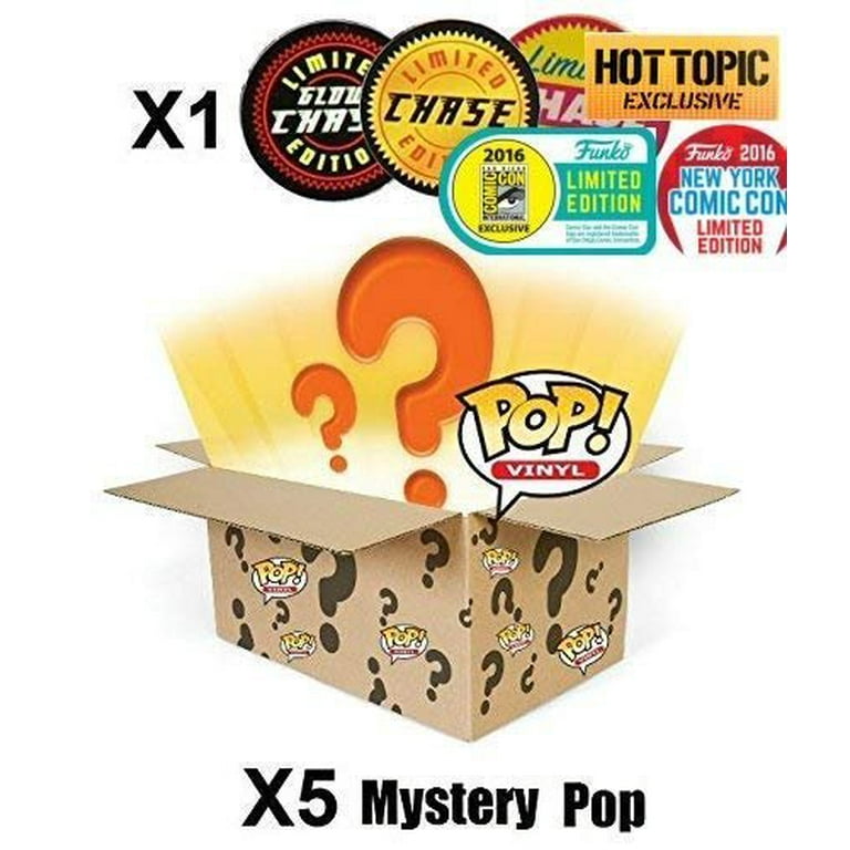 Teenage Mutant Ninja Turtles Mystery Bundle Set - Total 6 Funko popular Pops (1-Chase)