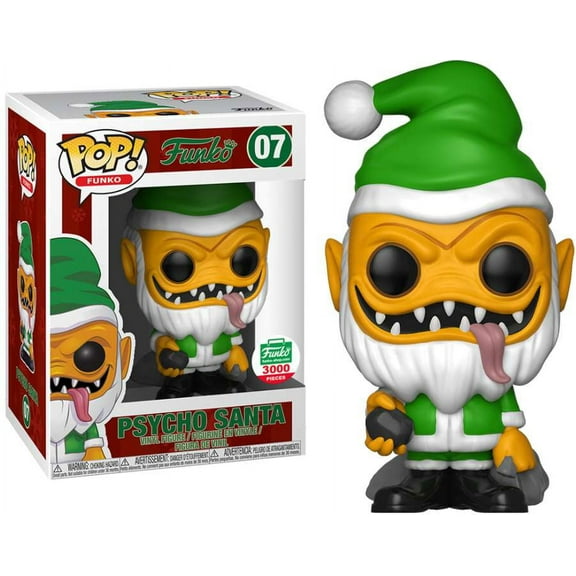 POP! Funko Psycho Santa (Yellow Version) Vinyl Figure [12 Days of Christmas]