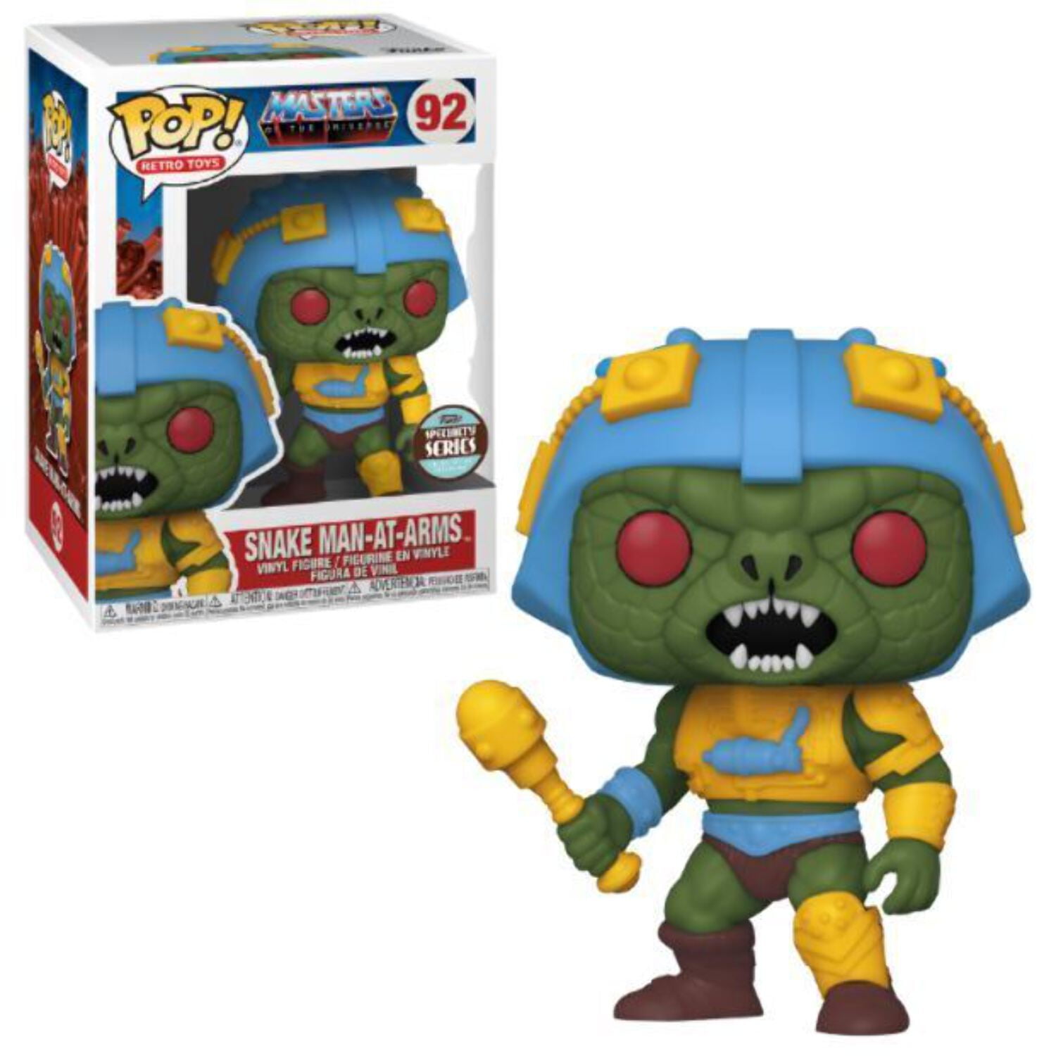 Funko SODA Vinyl-Figur – Masters Of The Universe Snake Face Metallic, 1/6 Chance Auf Seltene Chase-Variante, Ca. 9.5 Cm