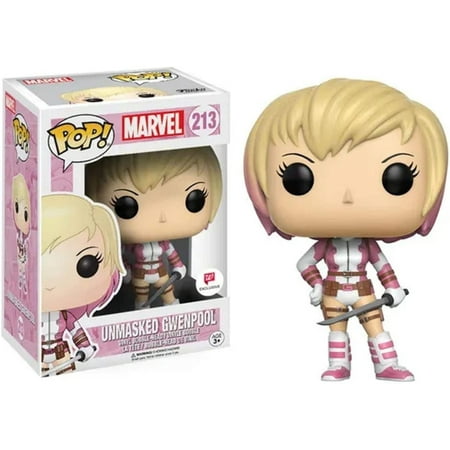 Funko POP! Marvel Unmasked GwenPool Exclusive Vinyl Bobble Head #213