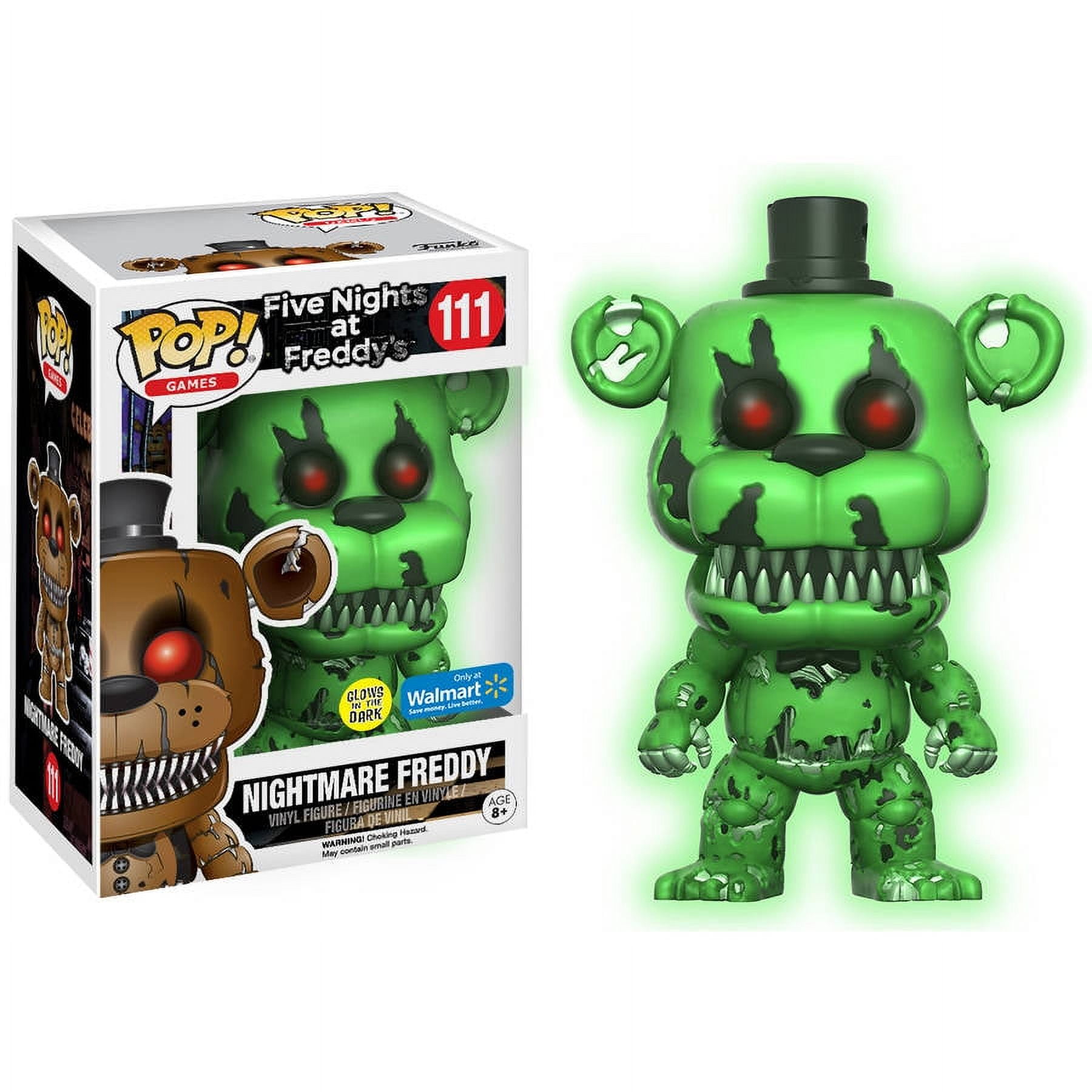 Funko POP Games Five Nights at Freddy's Nightmare Chica Action Figure :  Funko Pop! Games: : Toys