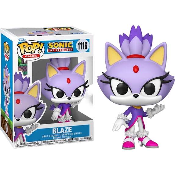 Funko Pop! Games: Sonic the Hedgehog - Blaze the Cat