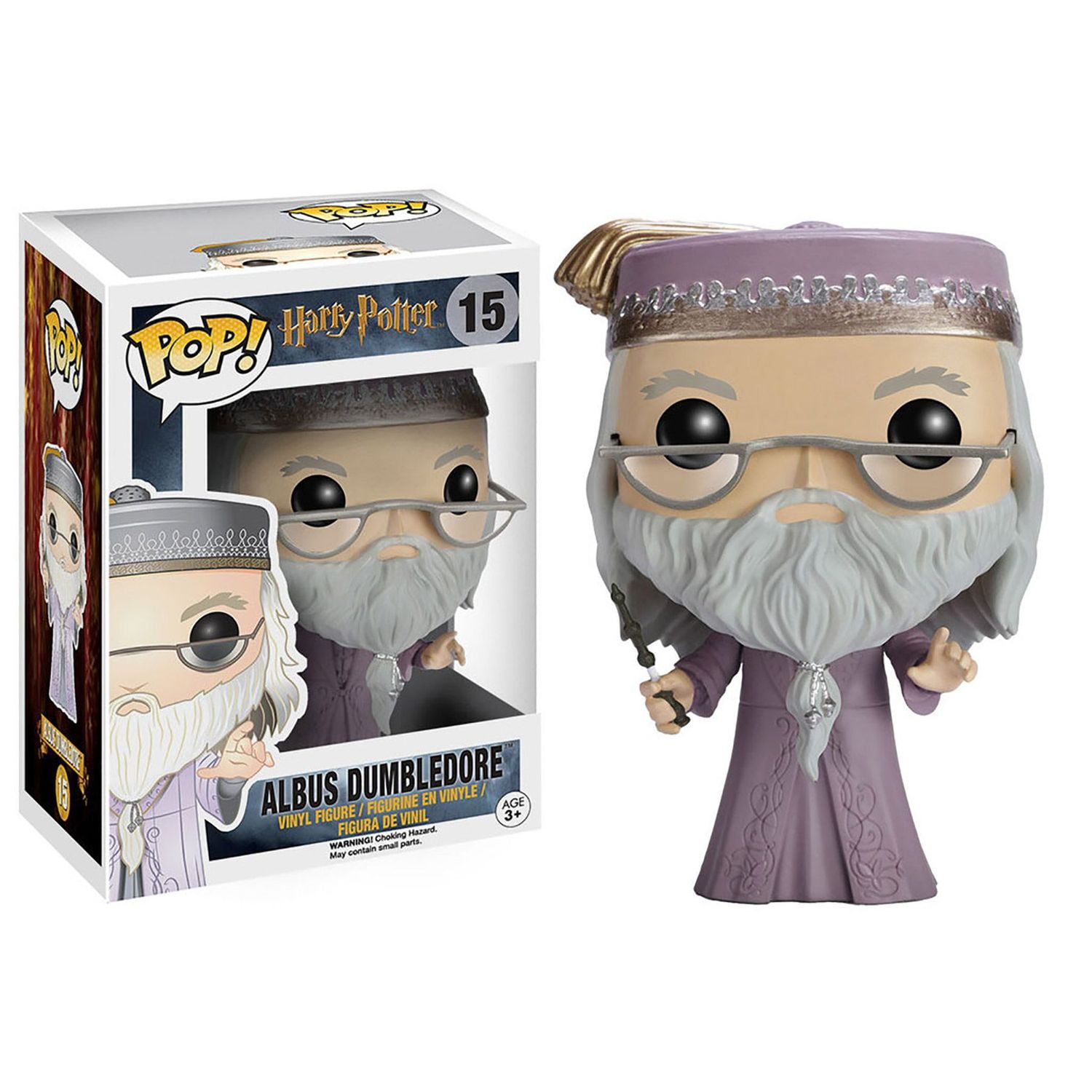 Funko Pop! Town Harry Potter Albus Dumbledore with Hogwarts Figure #27 - US