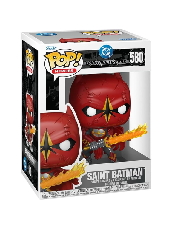 Pop! Heroes: DC Dark Multiverse - Saint Batman - DC Comics - Collectable Vinyl Figure - Gift Idea - Official Merchandise - Toys for Kids & Adults - Comic Fans - for Collectors and Display
