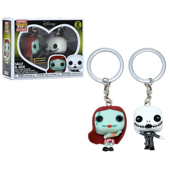POP! Keychains: Disney (TNBC), Sally + Jack (2-Pack) Exclusive