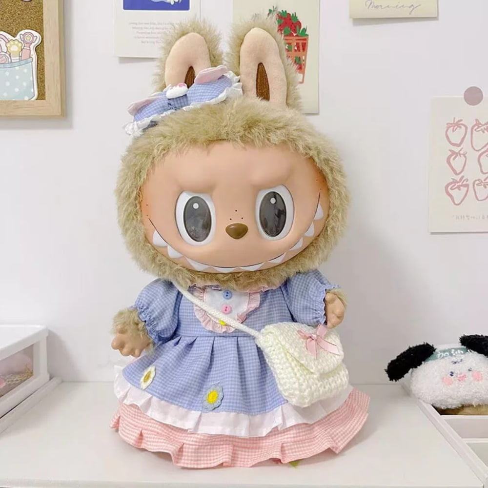 POP MART 38CM LABUBU The Monsters Plush Doll Mini Pretty POP MART 38CM LABUBU The Monsters Plush Doll Mini Pretty
