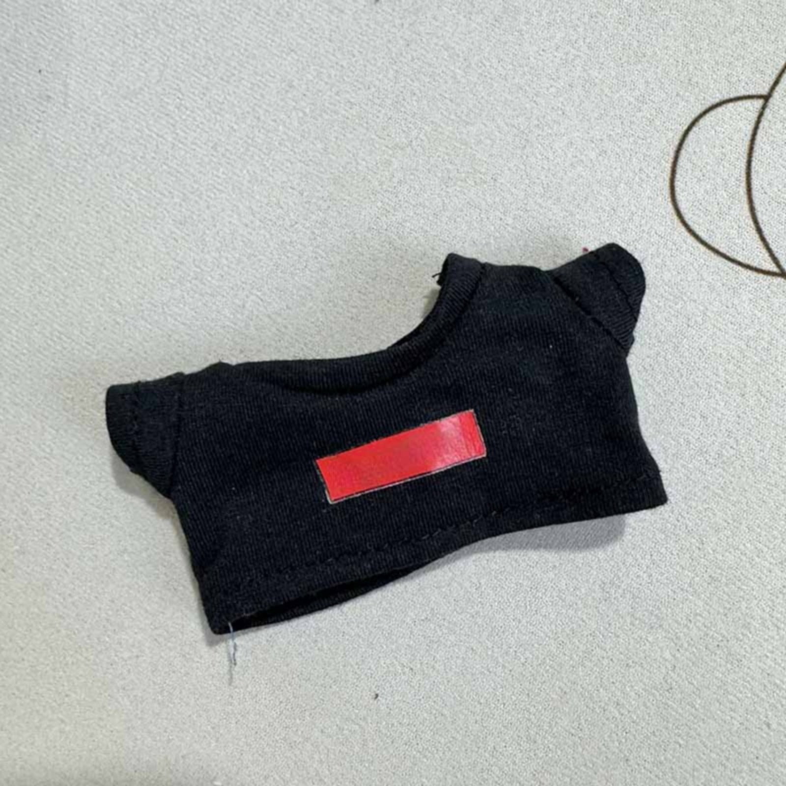 Cute Beach Style Doll Clothes For 6.7in Toys - White Animal Print Outfit With Glasses & Accessories