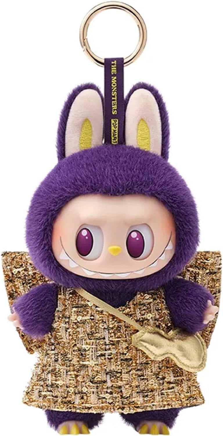 POP MART Labubu Plush Keychain The Monsters Labubu Plush Figure Doll POP MART Labubu Plush Keychain The Monsters Figure Doll Keychains 6 7in Popmart Zimomo Plushies Toy Keychain Girls Boys Christmas Birthday Gifts 191bbfb6 774c 4493 B85c 