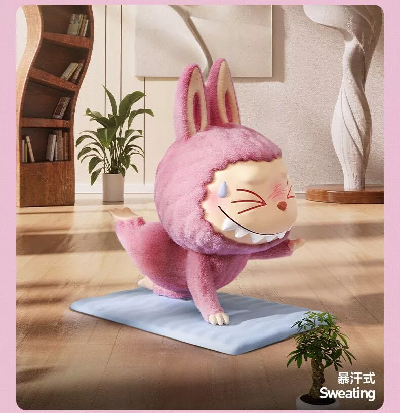 POP MART Labubu THE MONSTERS Lazy Yoga Series Blind Box Confirmed