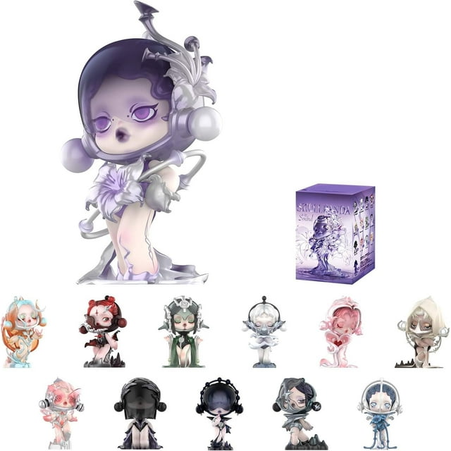 POP MART SKULLPANDA The Sound Series Figures, 13PCs SKULLPANDA Blind