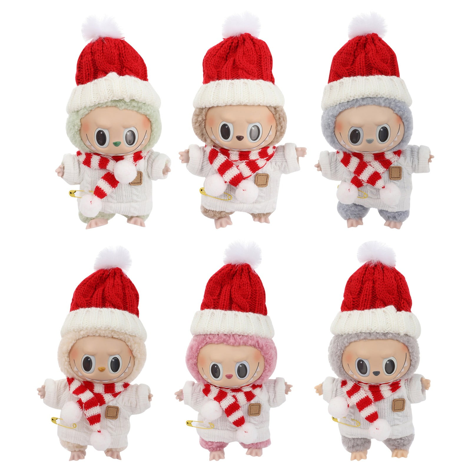 The Monsters Tasty Macarons Vinyl Face Blind Box, 6PCs Collectible