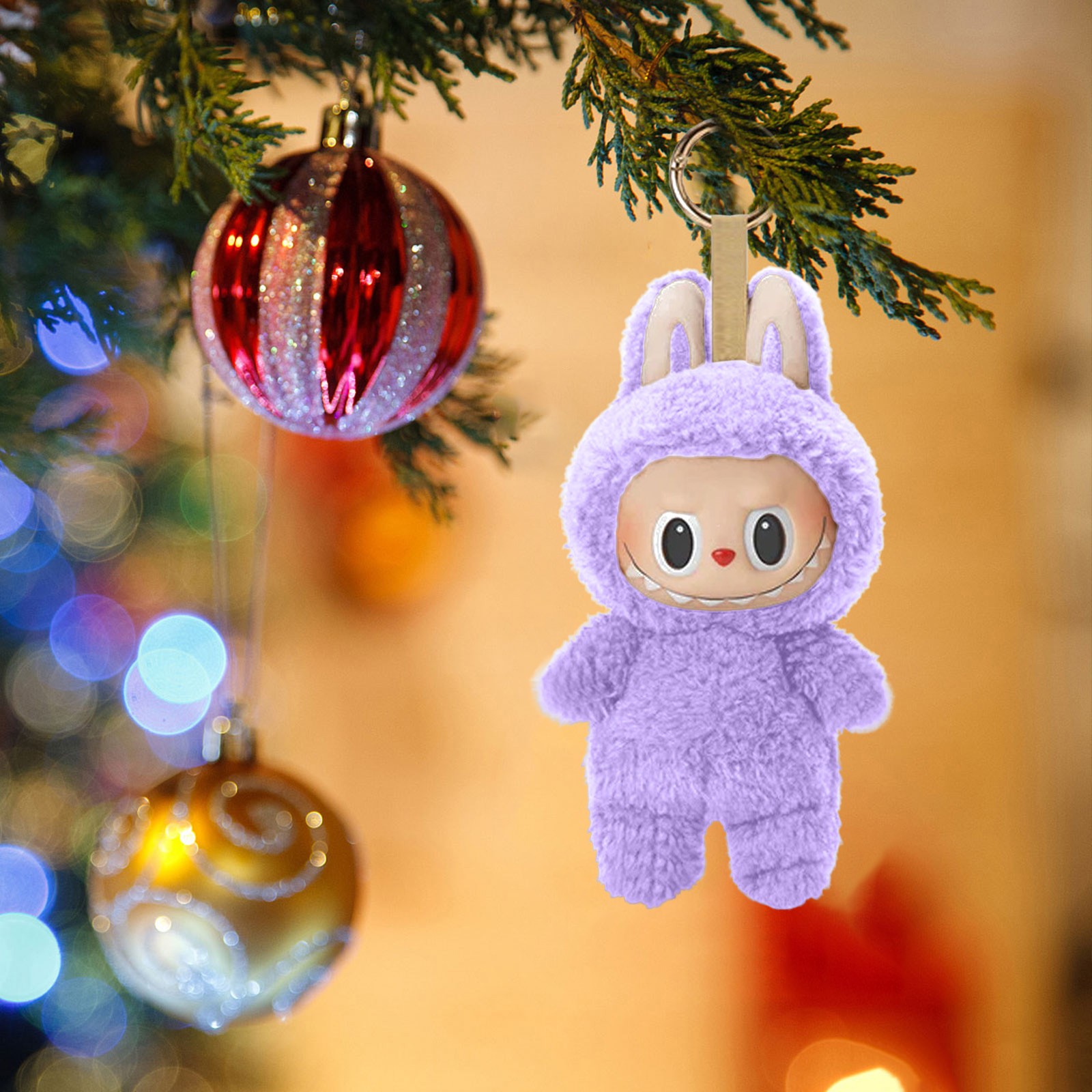 POP MART labubu The Monsters Etciting Macaron Plush Dolls Figure Toy