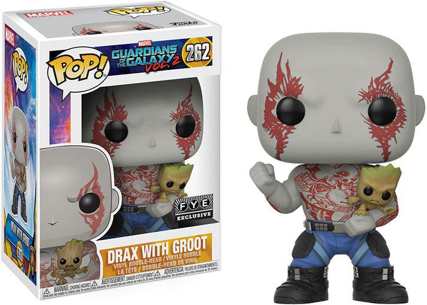 POP! Marvel: 262 Guardians of the Galaxy 2, Drax w/ Groot POP! Marvel: 262 Guardians of the Galaxy 2, Drax w/ Groot