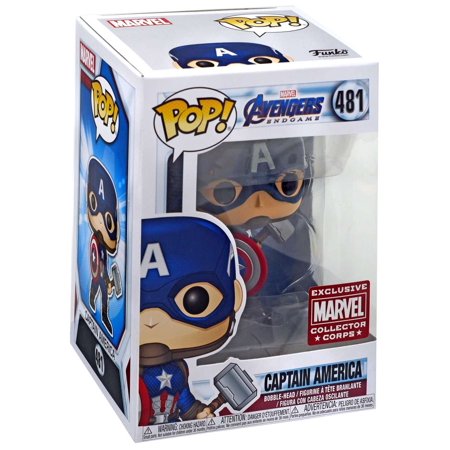 Funko POP! Marvel Captain America Vinyl Bobble Head