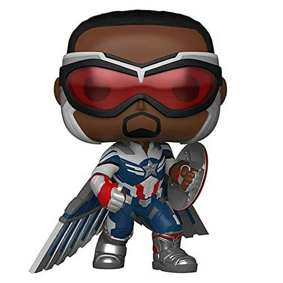 POP! Marvel: 819 The Falcon & Winter Soldier, Captain America Exclusive