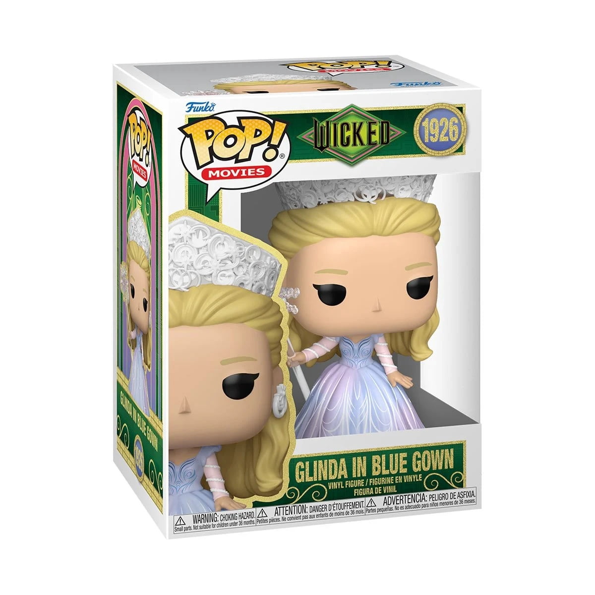Funko, POP Vinyl Figure, #1926, Wicked Glinda Blue Gown - Walmart.com
