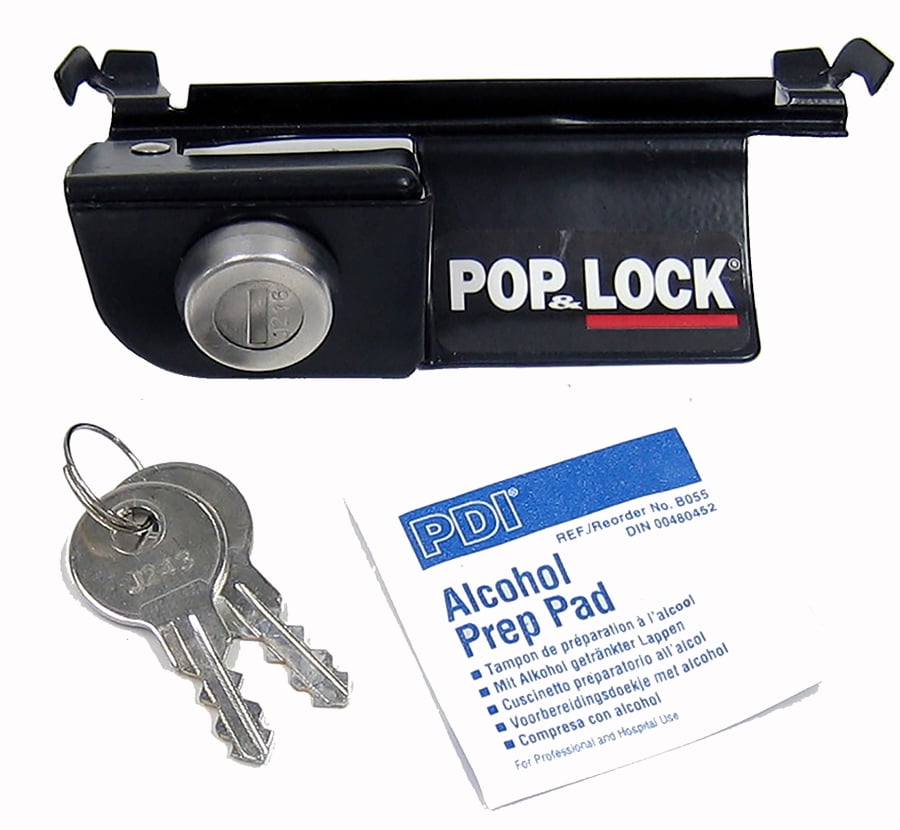 POP N lock Manual Tailgate Lock - Black - PL3400 Fits select: 2002-2008 DODGE RAM 1500, 2003-2009 DODGE RAM 2500