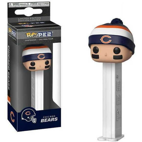 Funko NFL POP! PEZ Chicago Bears Candy Dispenser (Beanie)