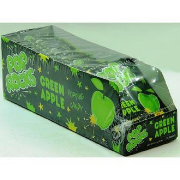 POP ROCKS GREEN APPLE 0.33 oz Each ( 24 in a Pack )