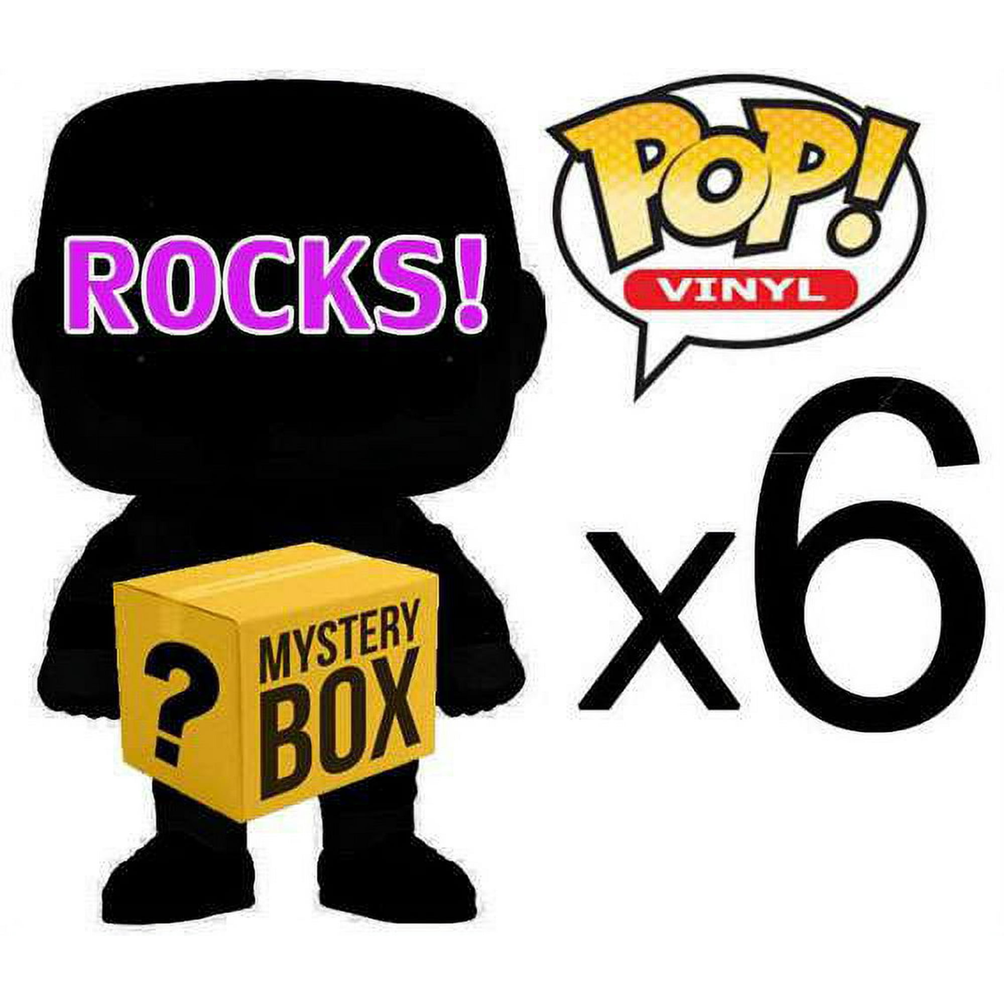 Mystery Box of 6 Funko Pop! - CLARKtoys