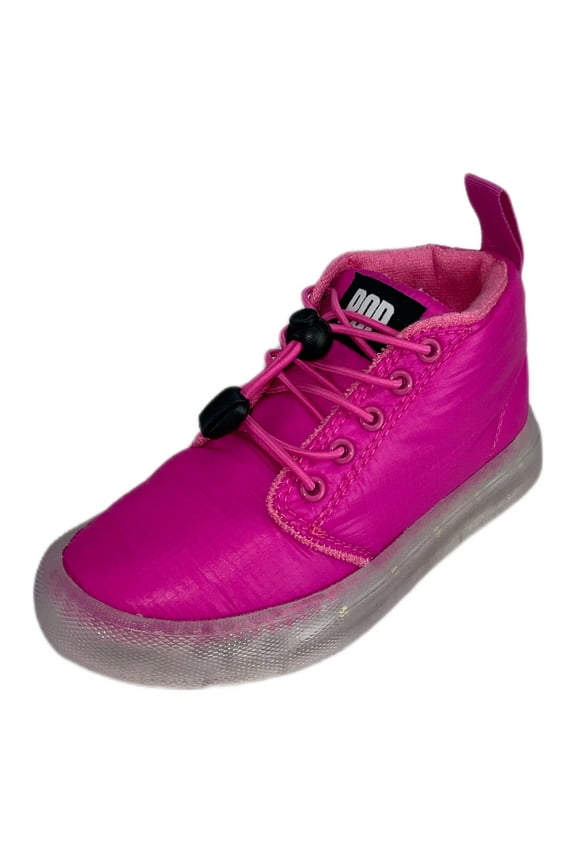Little Kid's Stanley Puffer Light Up Sneakers, Pink, US 13