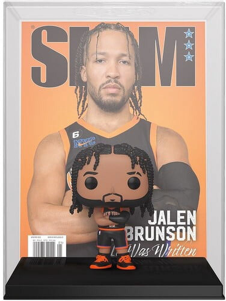 POP! SLAM COVER WITH CASE: NBA Slam - Jalen Brunson, Funko, Gifts