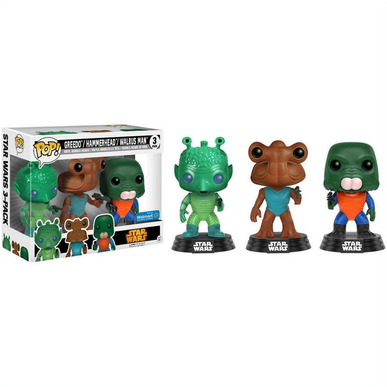 完璧 POP! Star Wars: Greedo / Hammerhead / Walrus Man (3-Pack その他