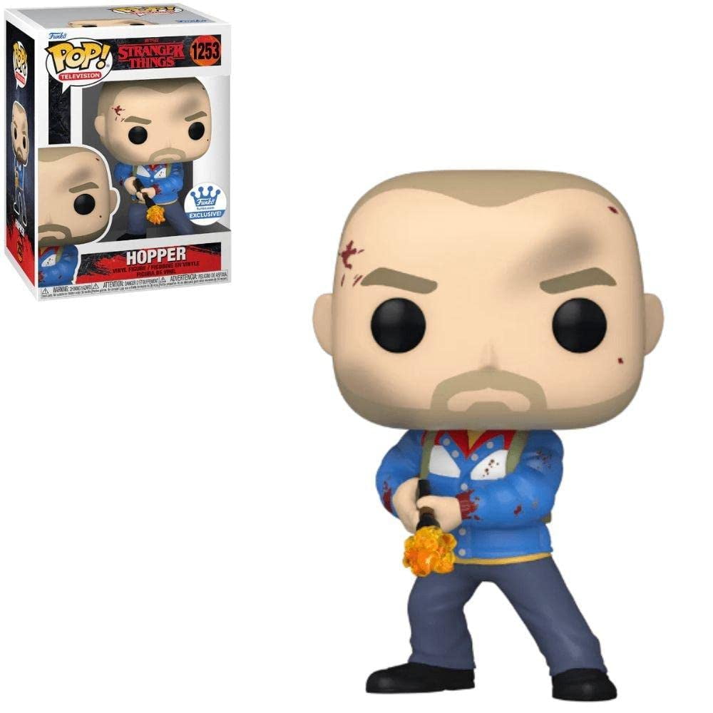 Funko Pop! 男性キャラクター 懐中電灯付き HOPPER Amazon.com: Funko 34019 Pop! Television: Stranger