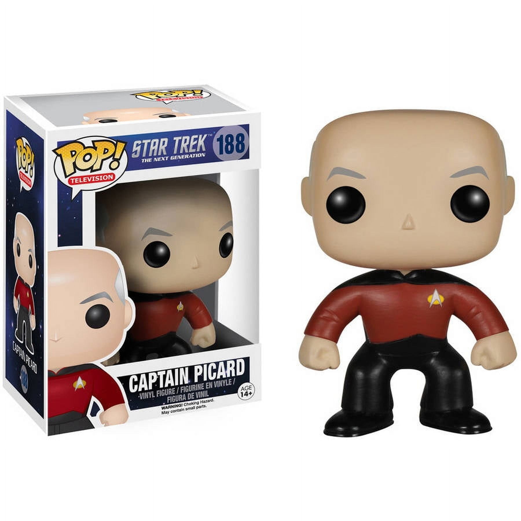 POP TV Star Trek TNG Jean-Luc Picard, Multi