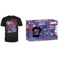thumbnail image 1 of SEALED (SIZE LG) Captain America Art Series POP & Tee Set, 1 of 6