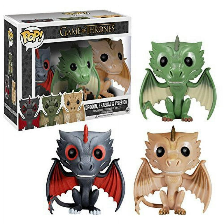 POP! Vinyl Game of Thrones Dragon 3-Pack - Walmart.com