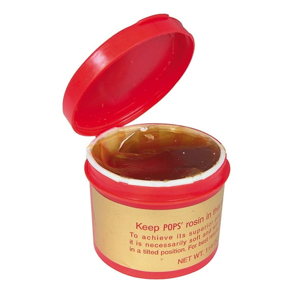 POP's Conveniently Packaged Quality Bass Rosin, Multicolor