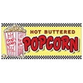 thumbnail image 1 of POPCORN Concession Decal stand trailer cart menu vendor, 1 of 1