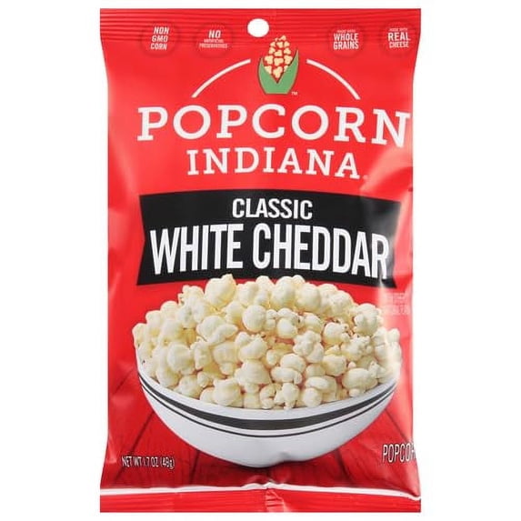POPCORN INDIANA CONV. WHITE/CHED 6CT - Walmart.com