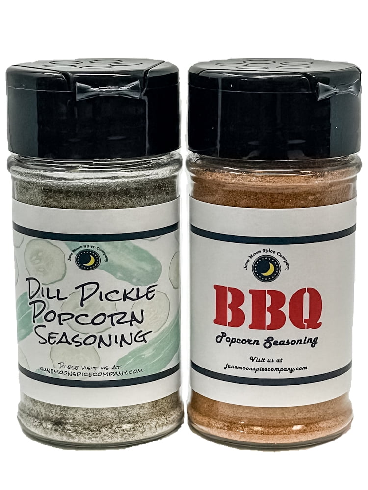 POPCORN SEASONING Variety 2 Pack Premium Dill Pickle Popcorn