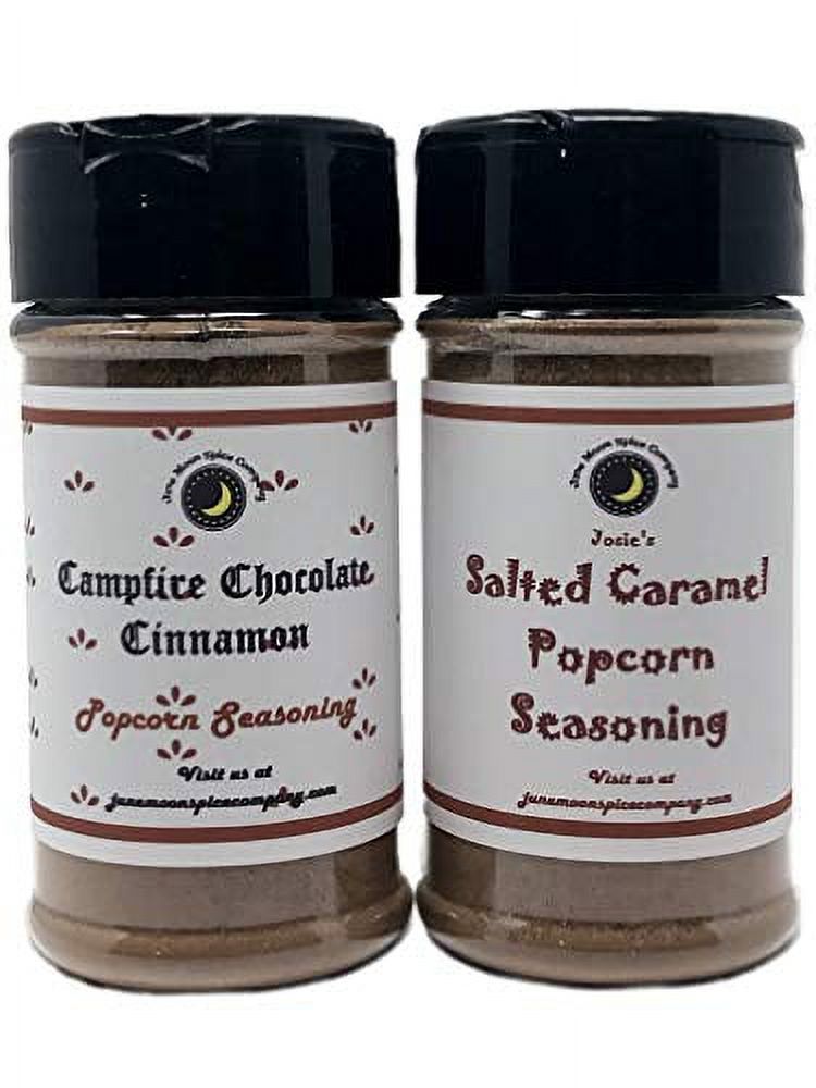 POPCORN SEASONING Variety 2 Pack Premium Salted Caramel Popcorn