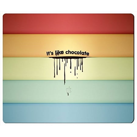 POPCreation Chocolate Dripping Rainbow Mouse pads Gaming Mouse Pad 9.84x7.87 inches