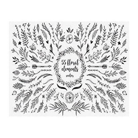 POPCreation Pattern Mouse Pad Gaming Mousepad 9.84"(L) x 7.87"(W)