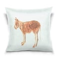 thumbnail image 1 of POPCreation Pony Throw Pillow Case Vintage Cushion Cover 20x20 inches, 1 of 4