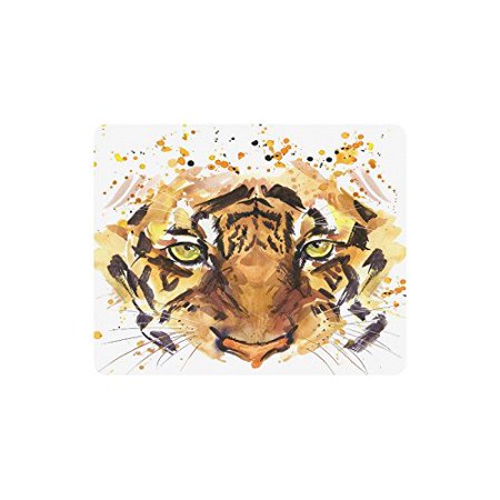 POPCreation Tiger Mouse Pad Gaming Mousepad 9.84"(L) x 7.87"(W)