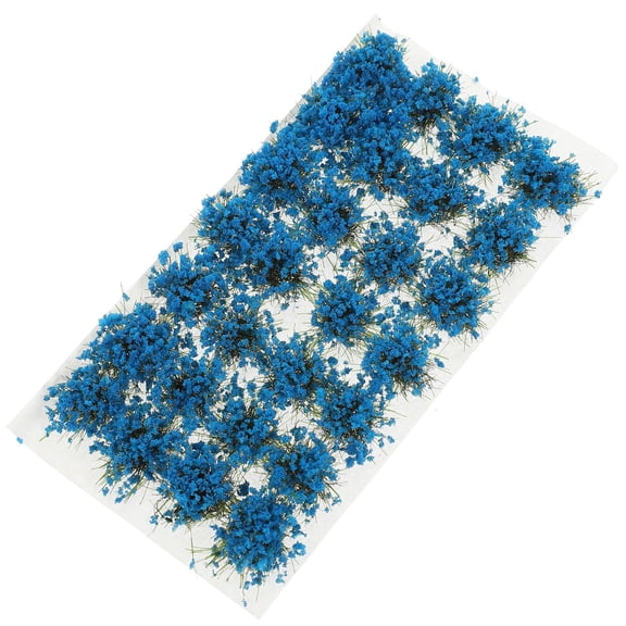 POPETPOP Blue Resin Simulated Flower Cluster for Decoration and Wedding