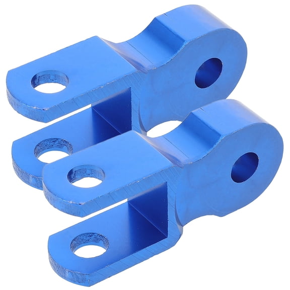 POPETPOP 1 Pair Shock Absorber Lift Adapter Aluminum Blue Height Adjustment Motorcycle Riding Comfort Improvement