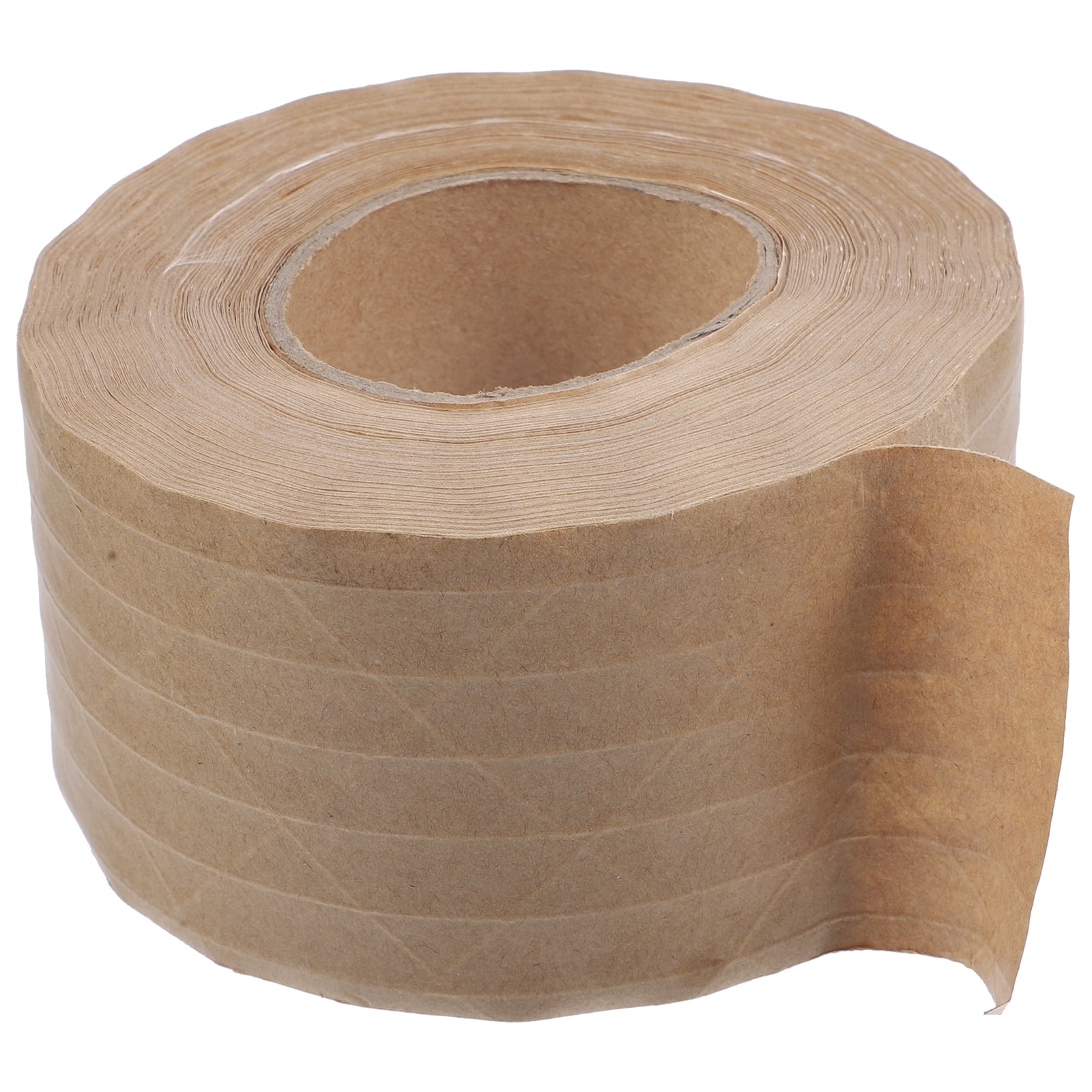 POPETPOP 1 Roll of Kraft Paper Tape Water Activated Gummed Kraft Paper