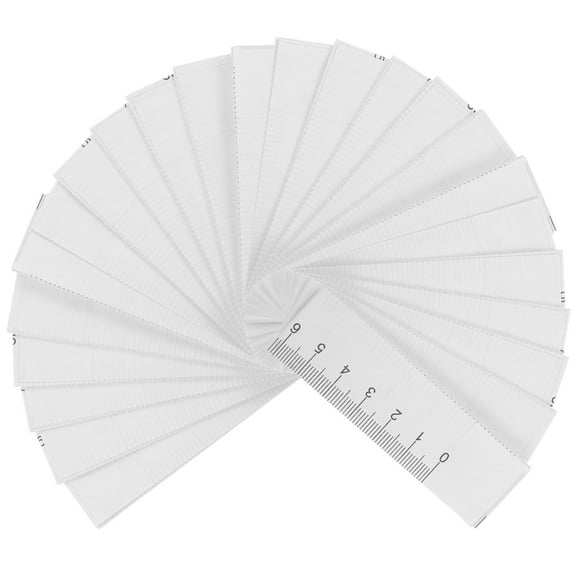 POPETPOP Soft Ruler Disposable Measurement Tape White 100Set