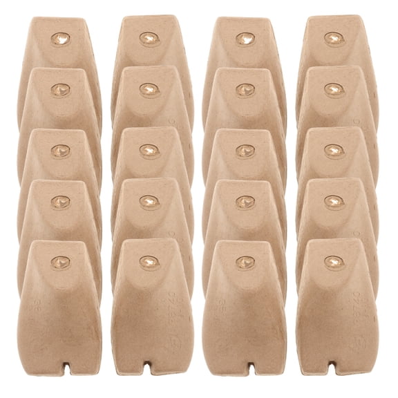 POPETPOP 10Pairs Disposable Paper Shoe Shapers for Us 9 10 Shoes Prevent Creasing and Maintain Shape